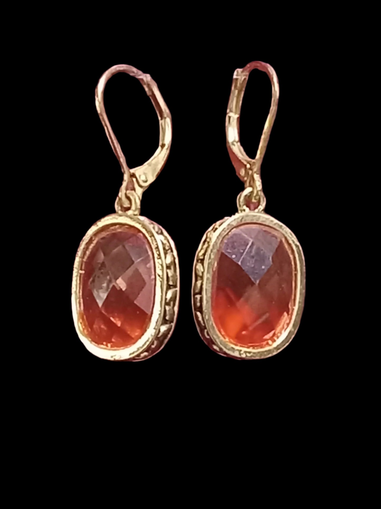 Vintage Amber Earrings