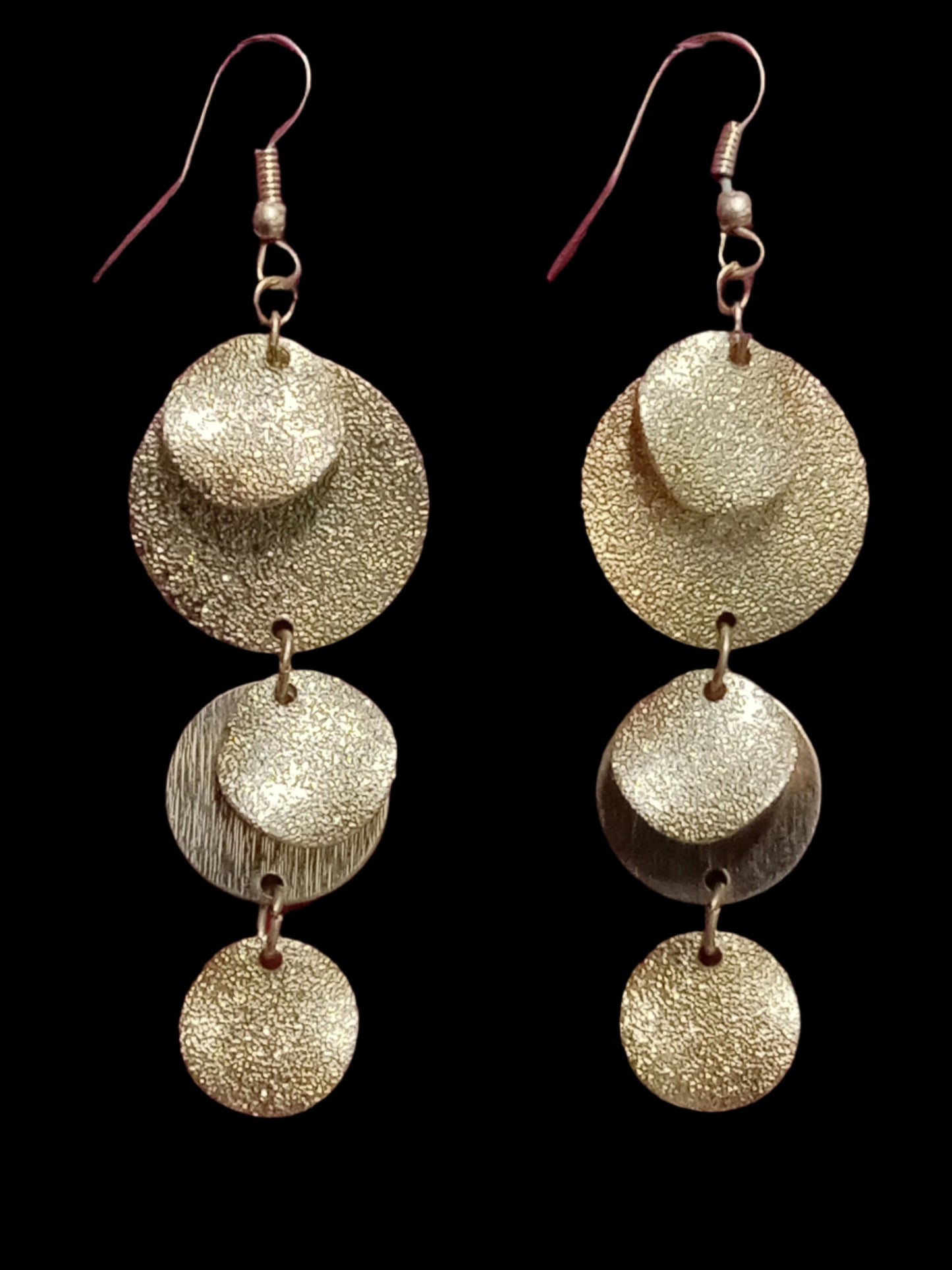 Golden Cascade Earrings
