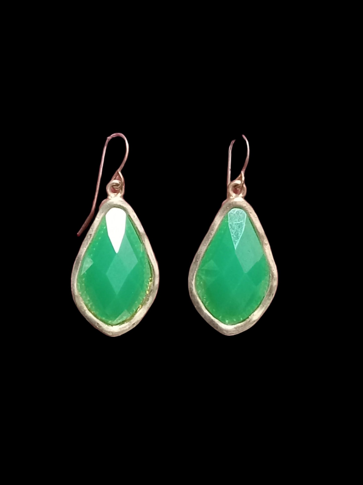Jaded Teardrop Earrings