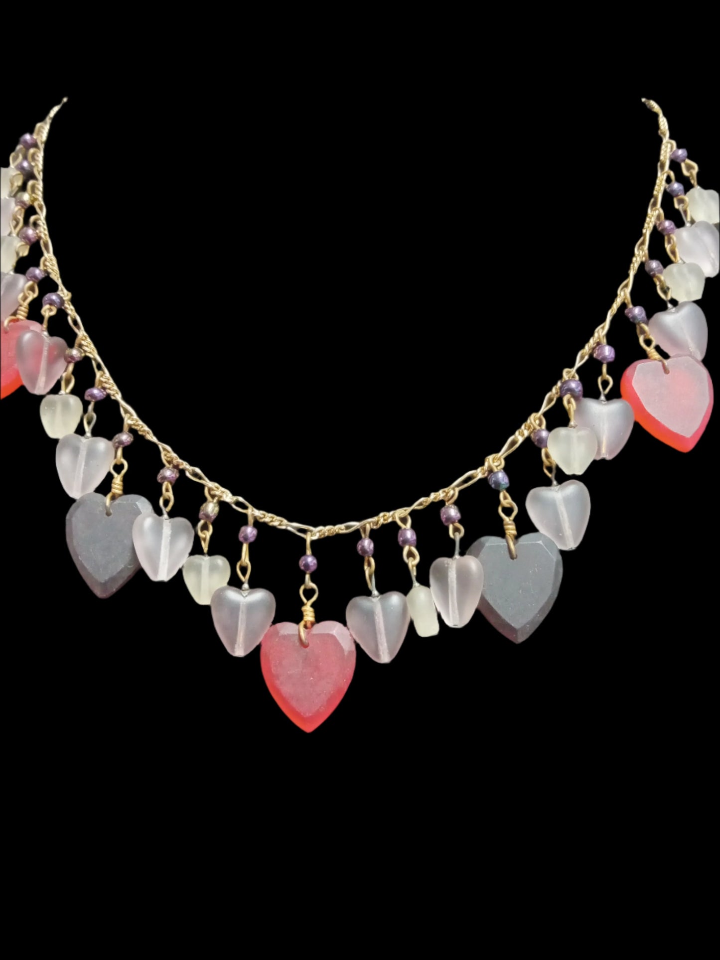 Rebecca's Hearts Necklace