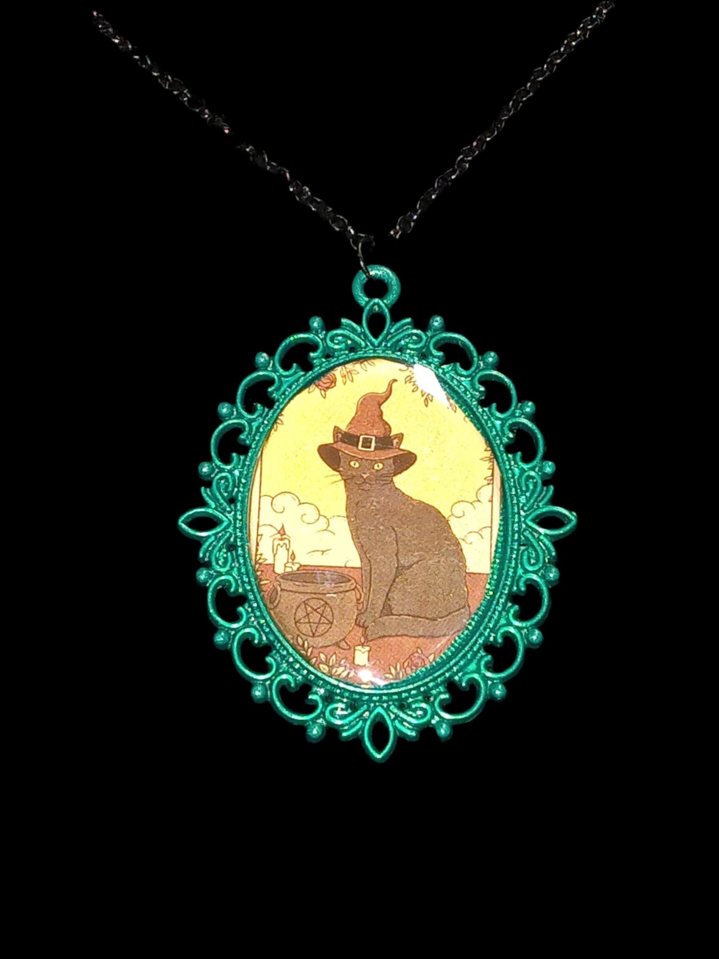 Wicked Kitty Necklace