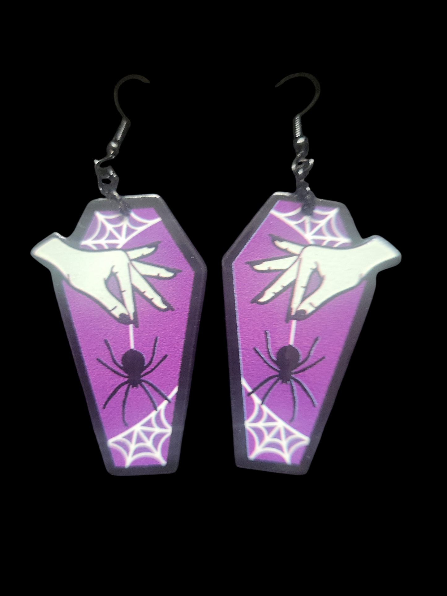 Mystical Coffin Earrings