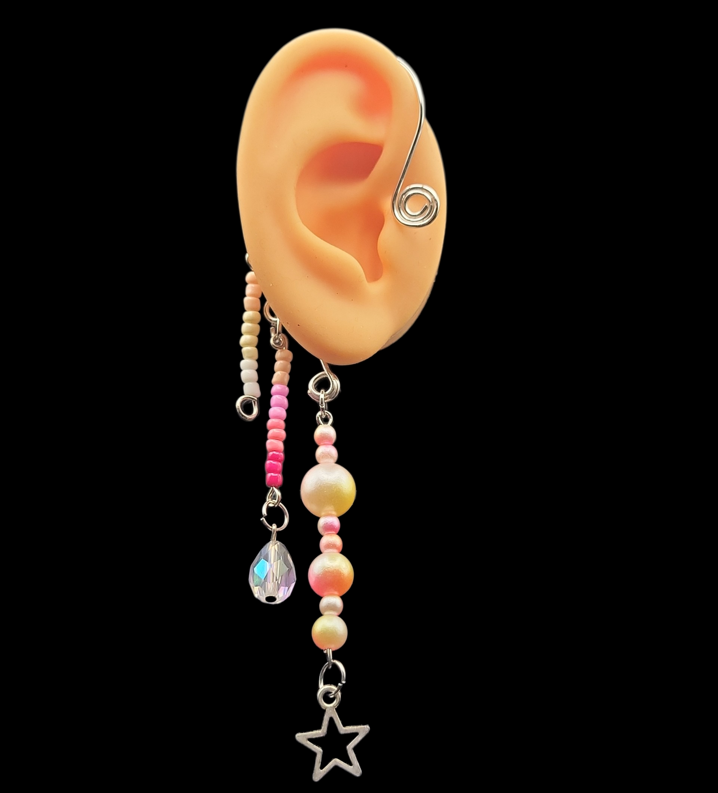 Wire Wrapped Earcuffs