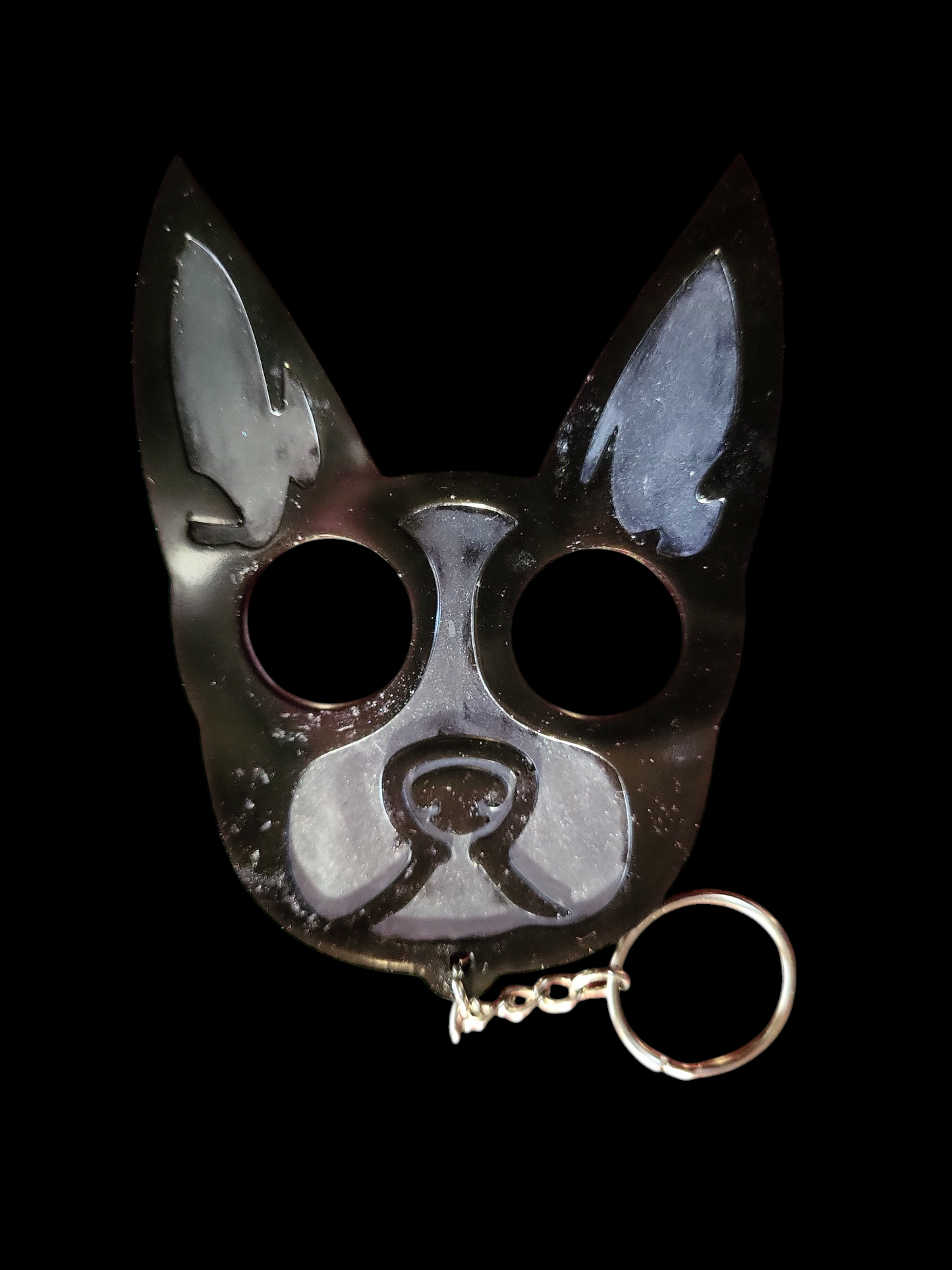 Protective Puppy Keychain