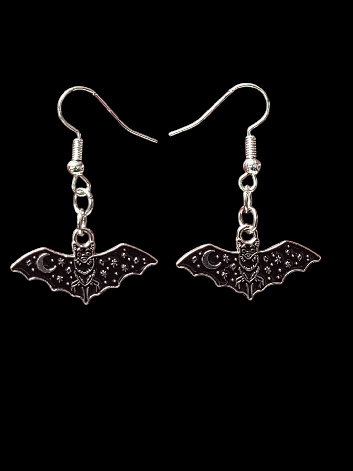 Celestial Bats Earrings