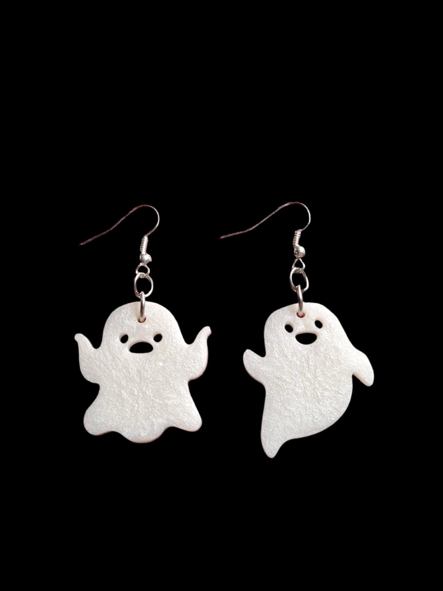 Resin Ghost Earrings