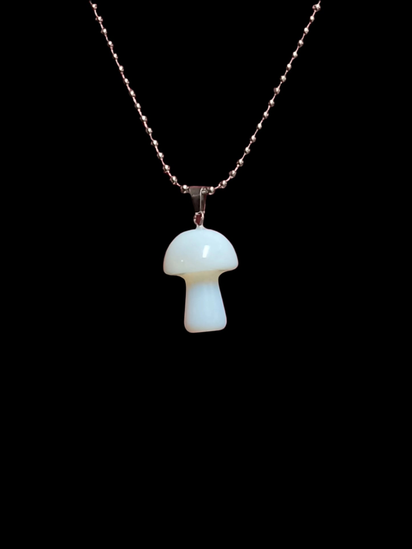 Mushroom Protection Necklace