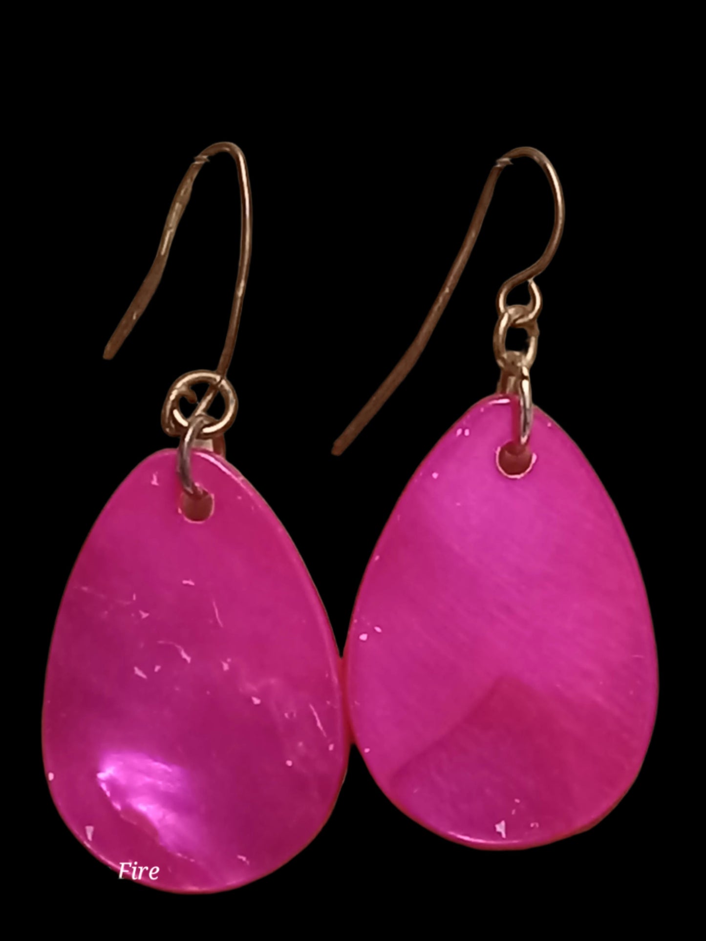 Pink Chips Earrings