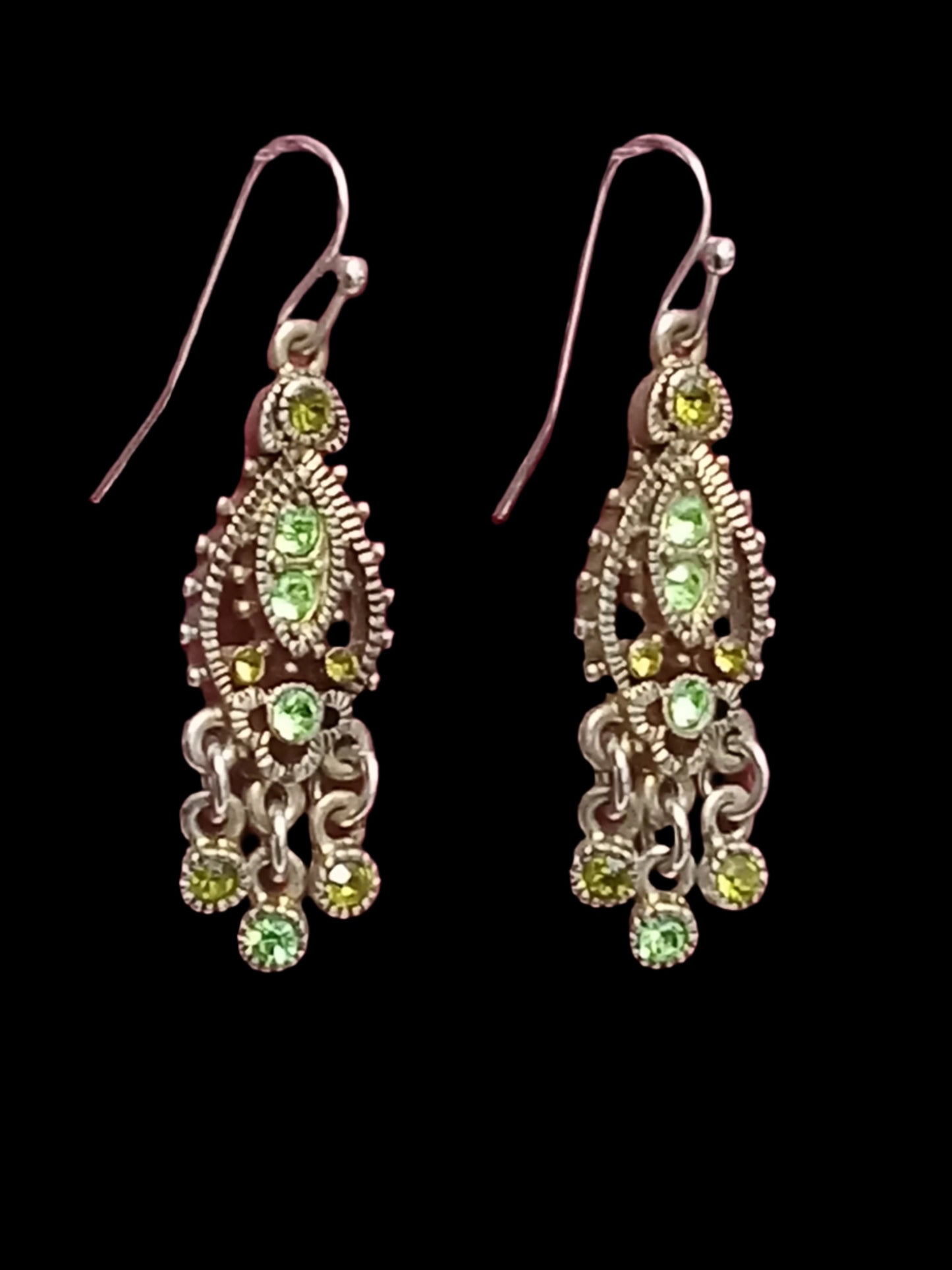 Sparkling Sage Earrings