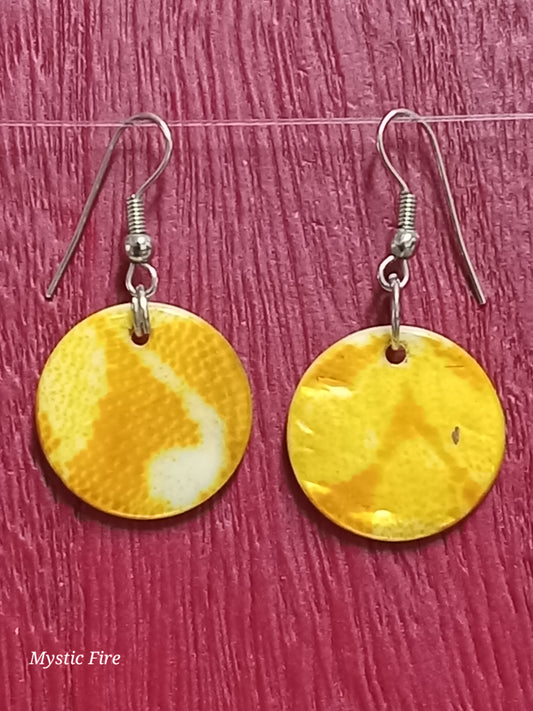 Sunset Scales Earrings