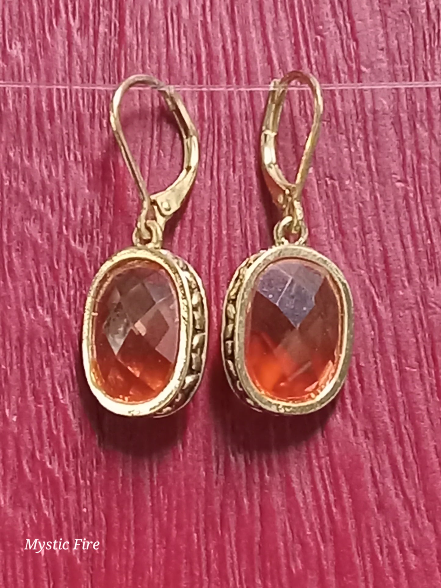 Vintage Amber Earrings