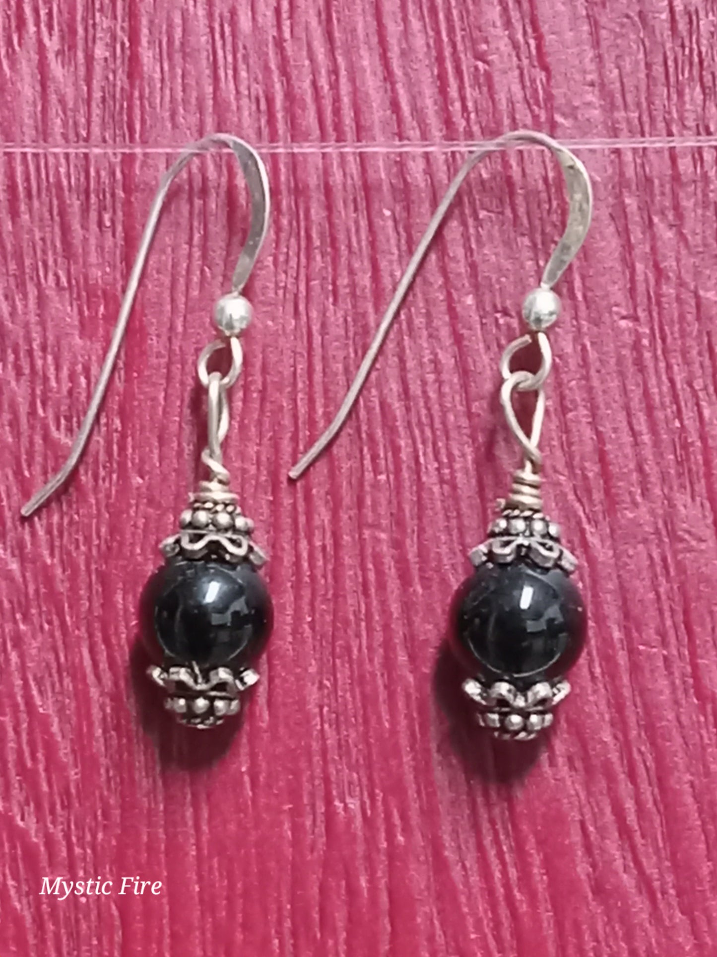 Dark Stone Earrings