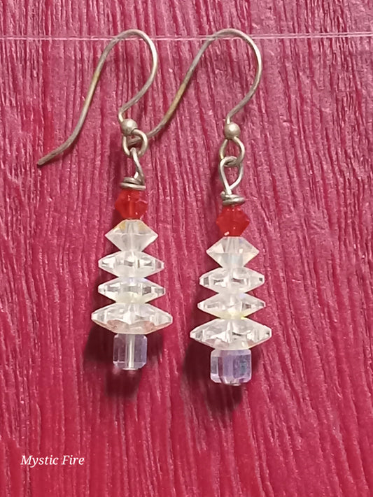 Crystal Tree Earrings