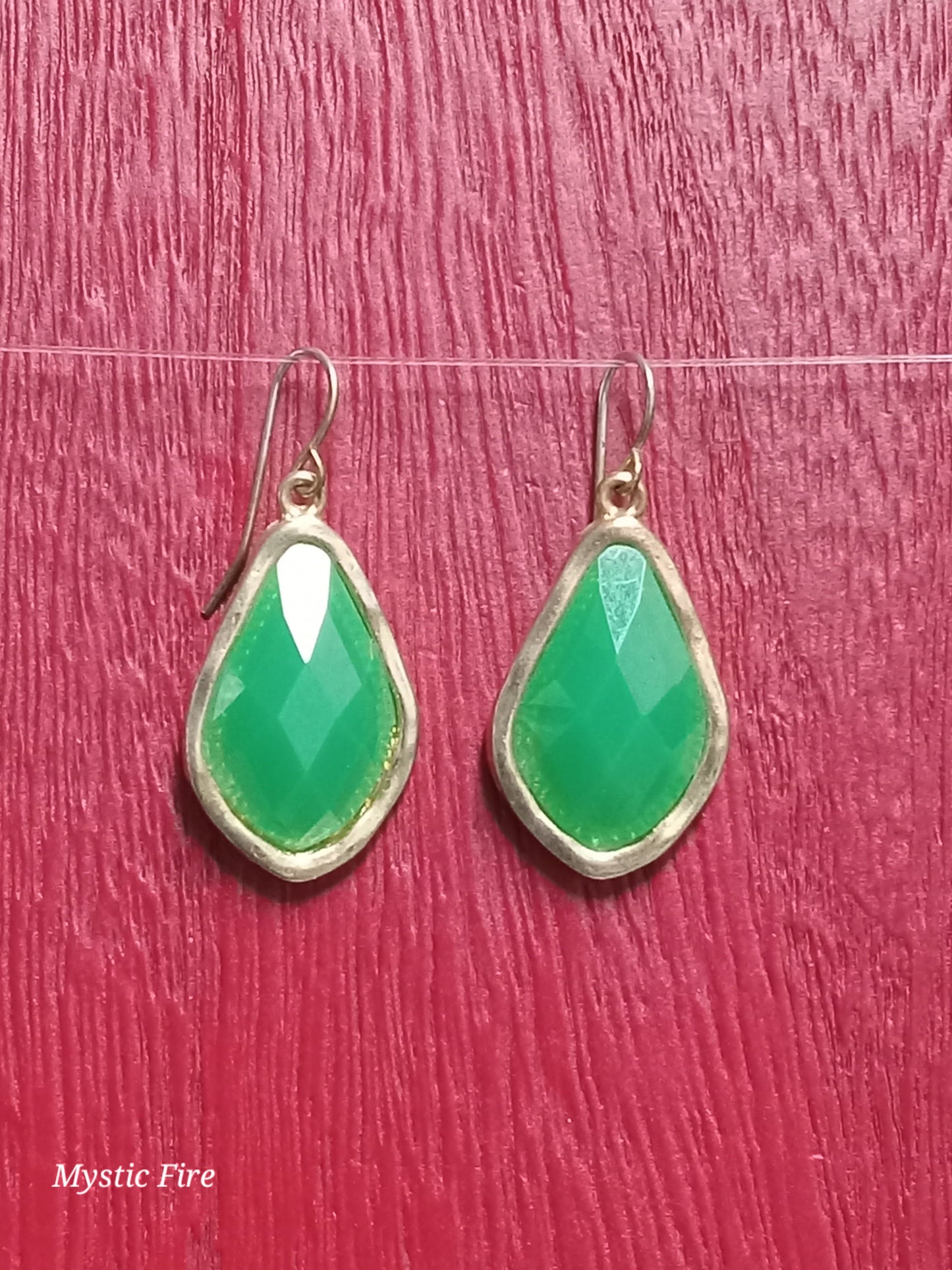 Jaded Teardrop Earrings