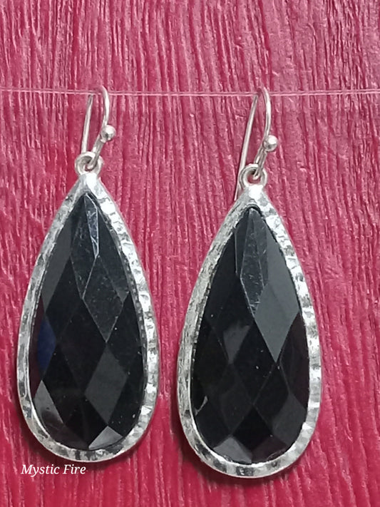 Obsidian Desire Earrings