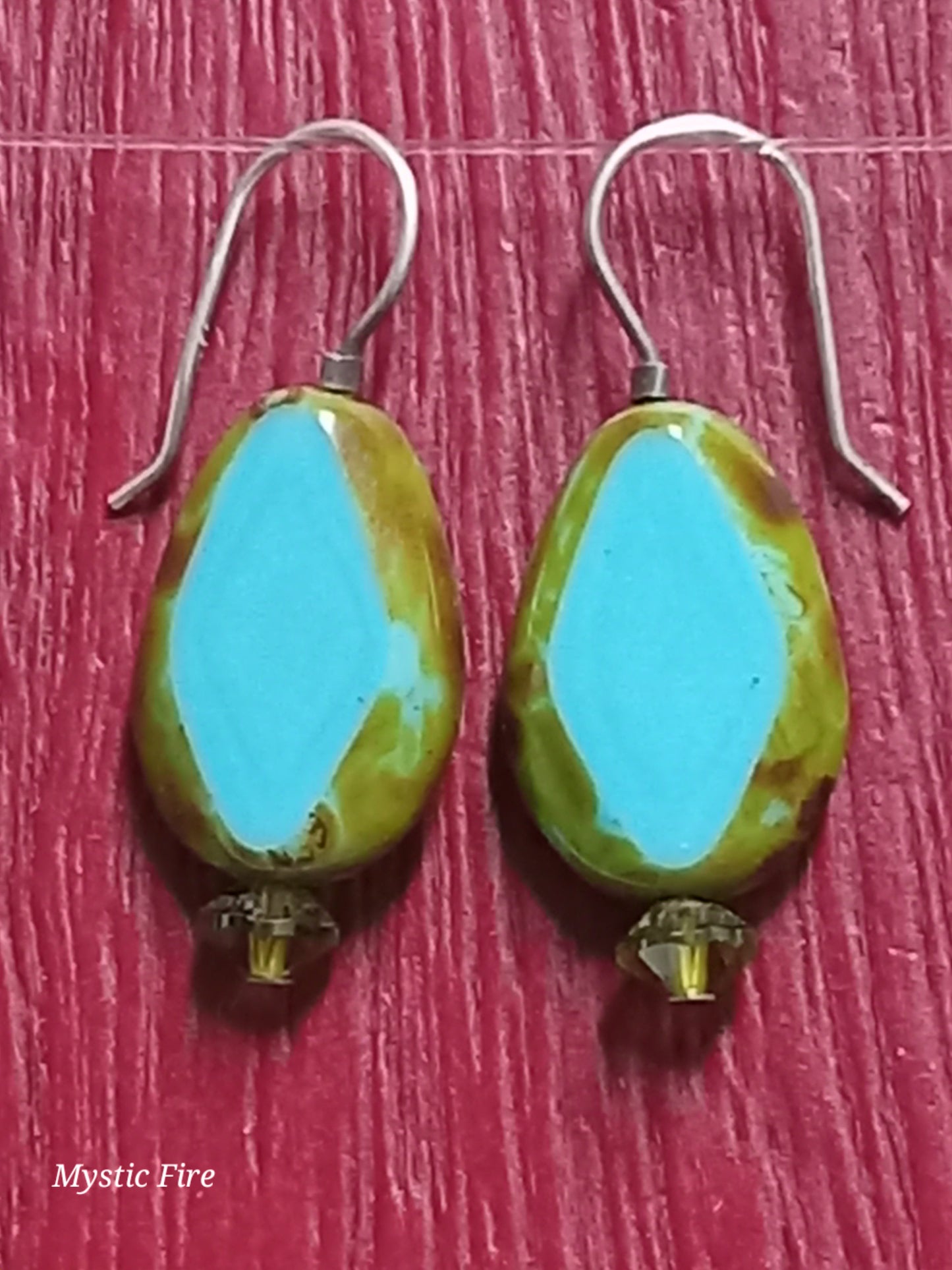 Blue Turquoise Earrings