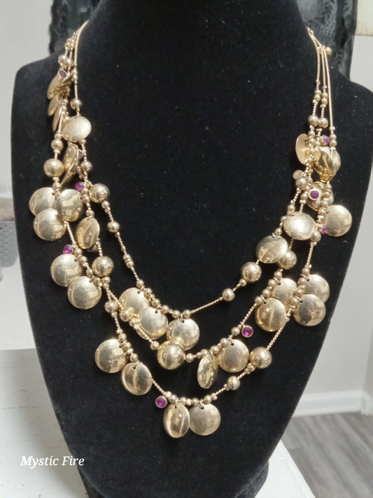 Gold Drip Necklace