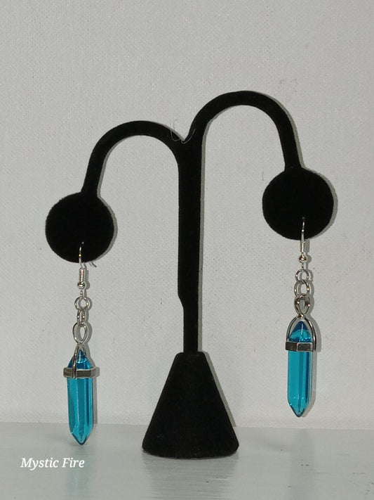 Resin Pendulum Earrings