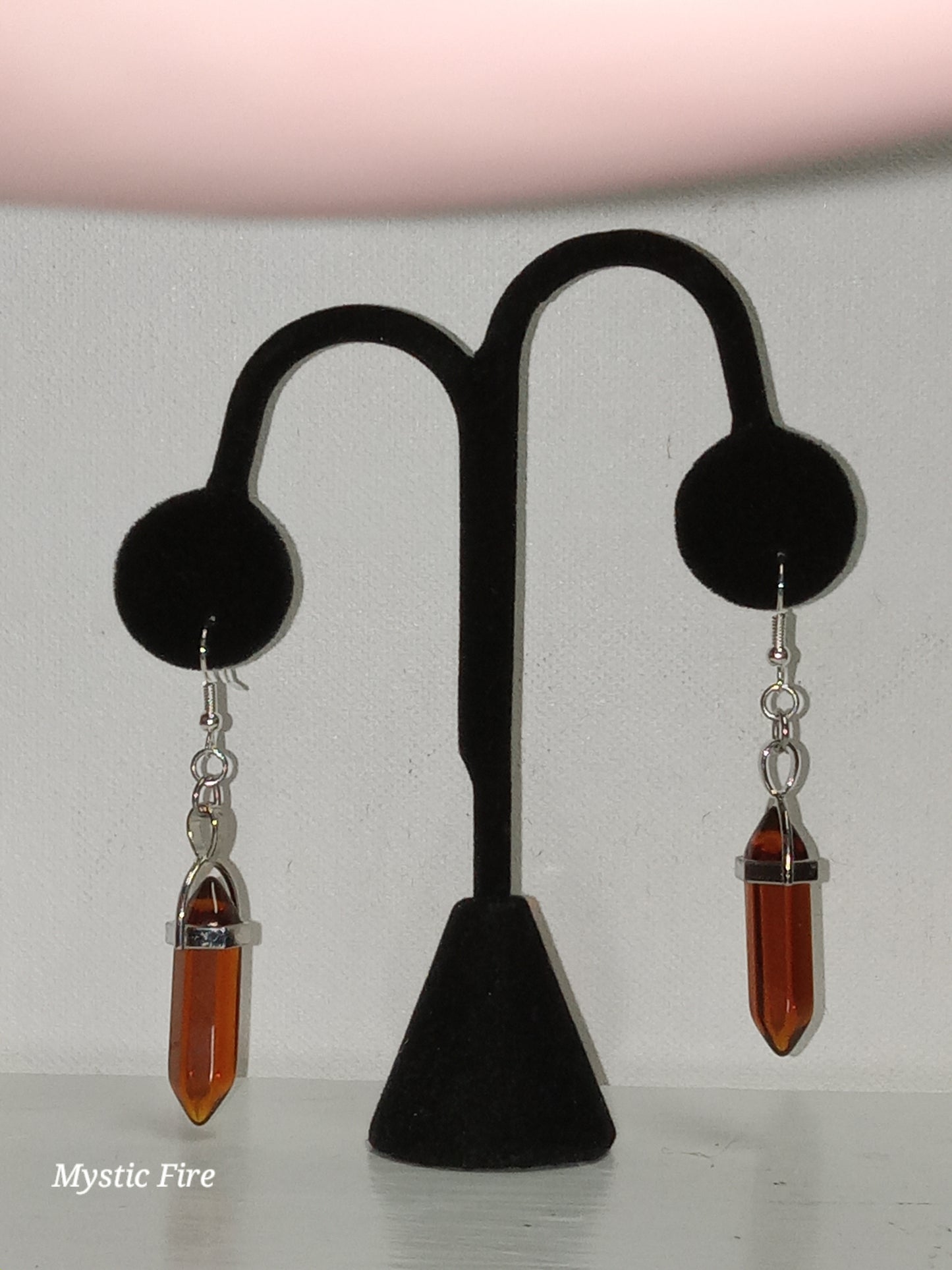 Resin Pendulum Earrings