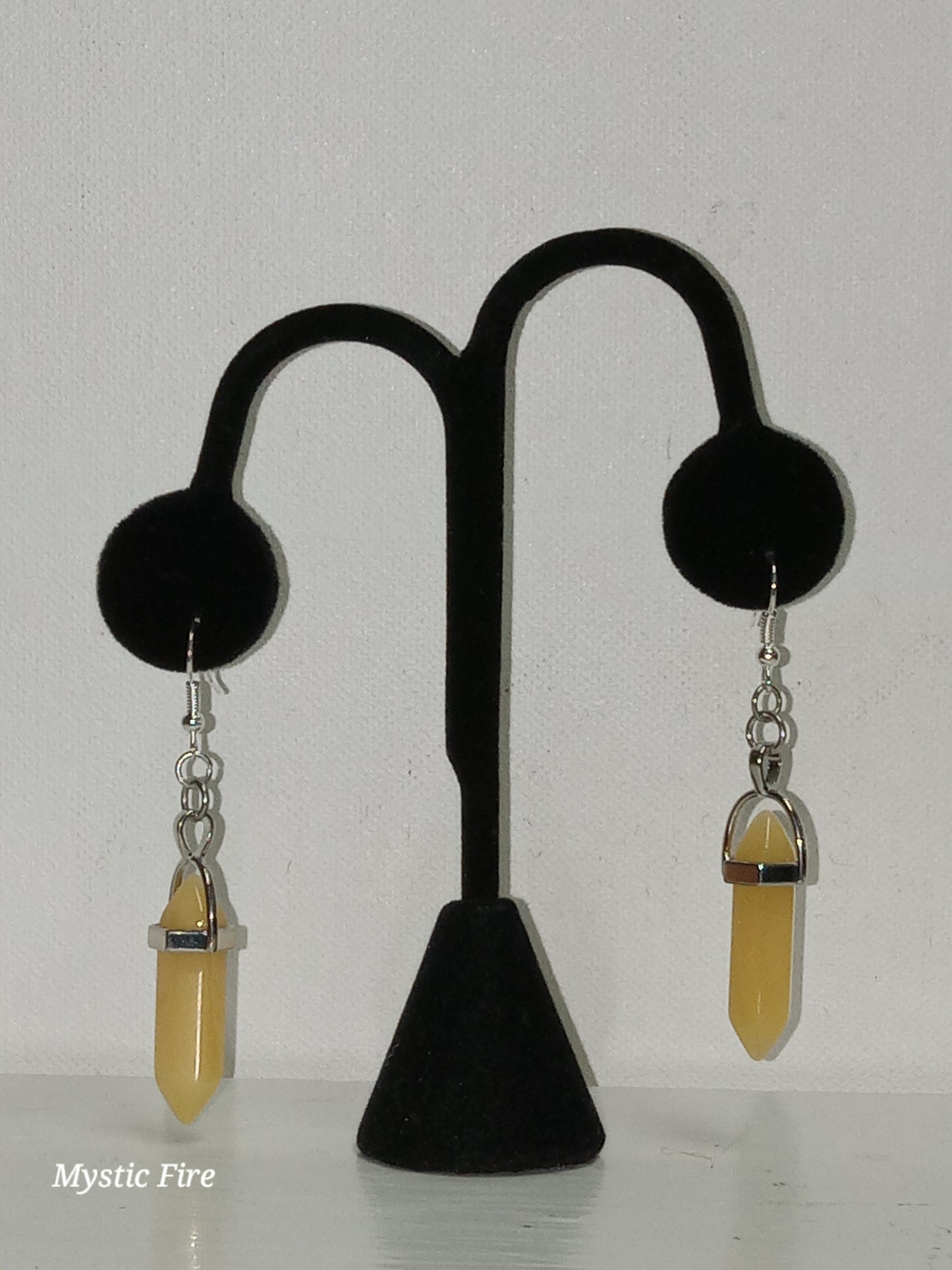 Resin Pendulum Earrings