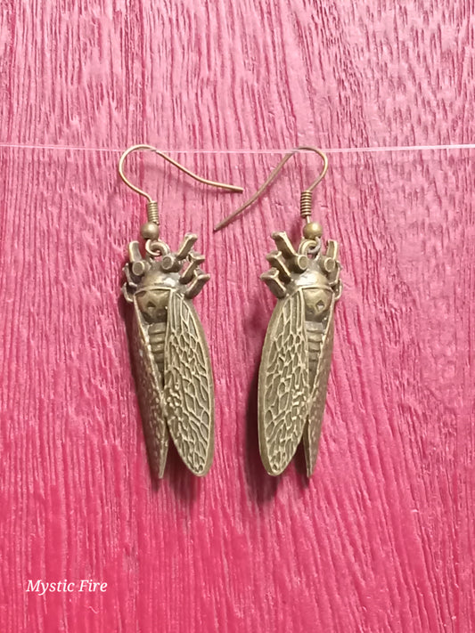 Cicada Earrings