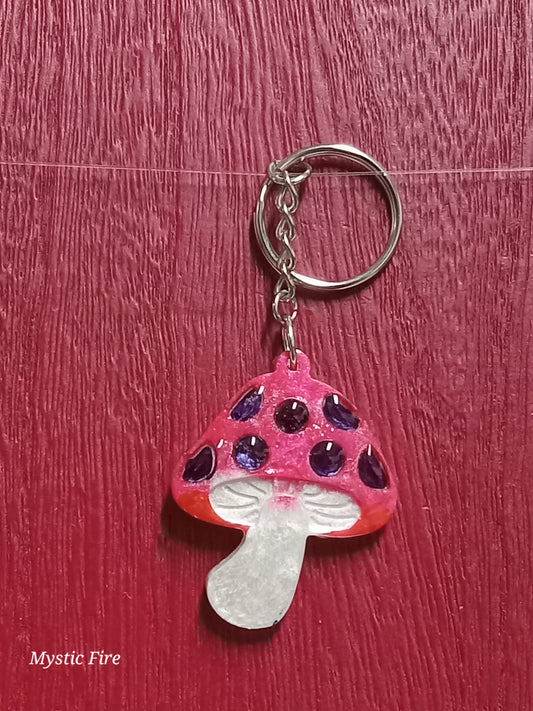 Mushroom Keychain