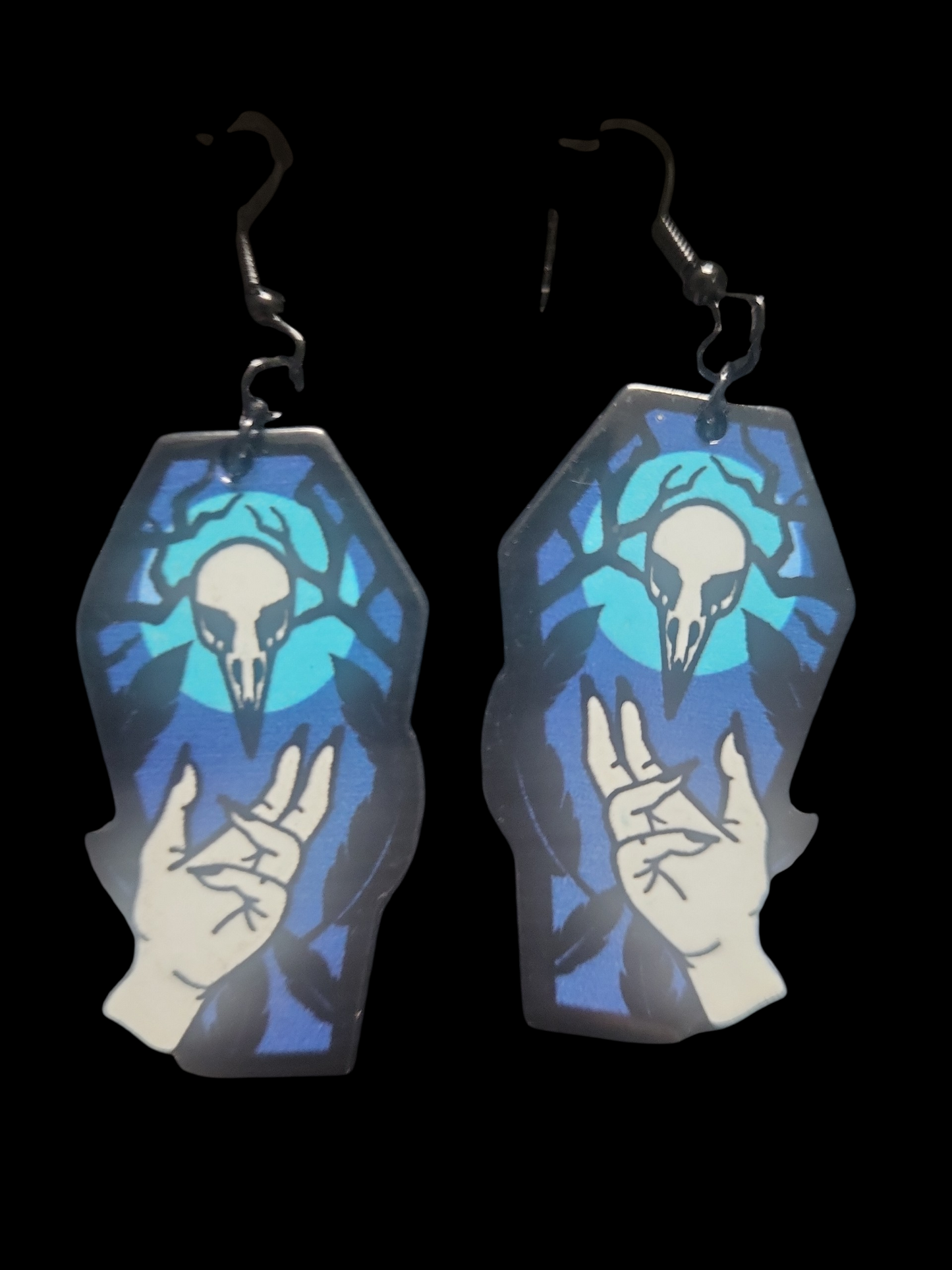 Mystical Coffin Earrings