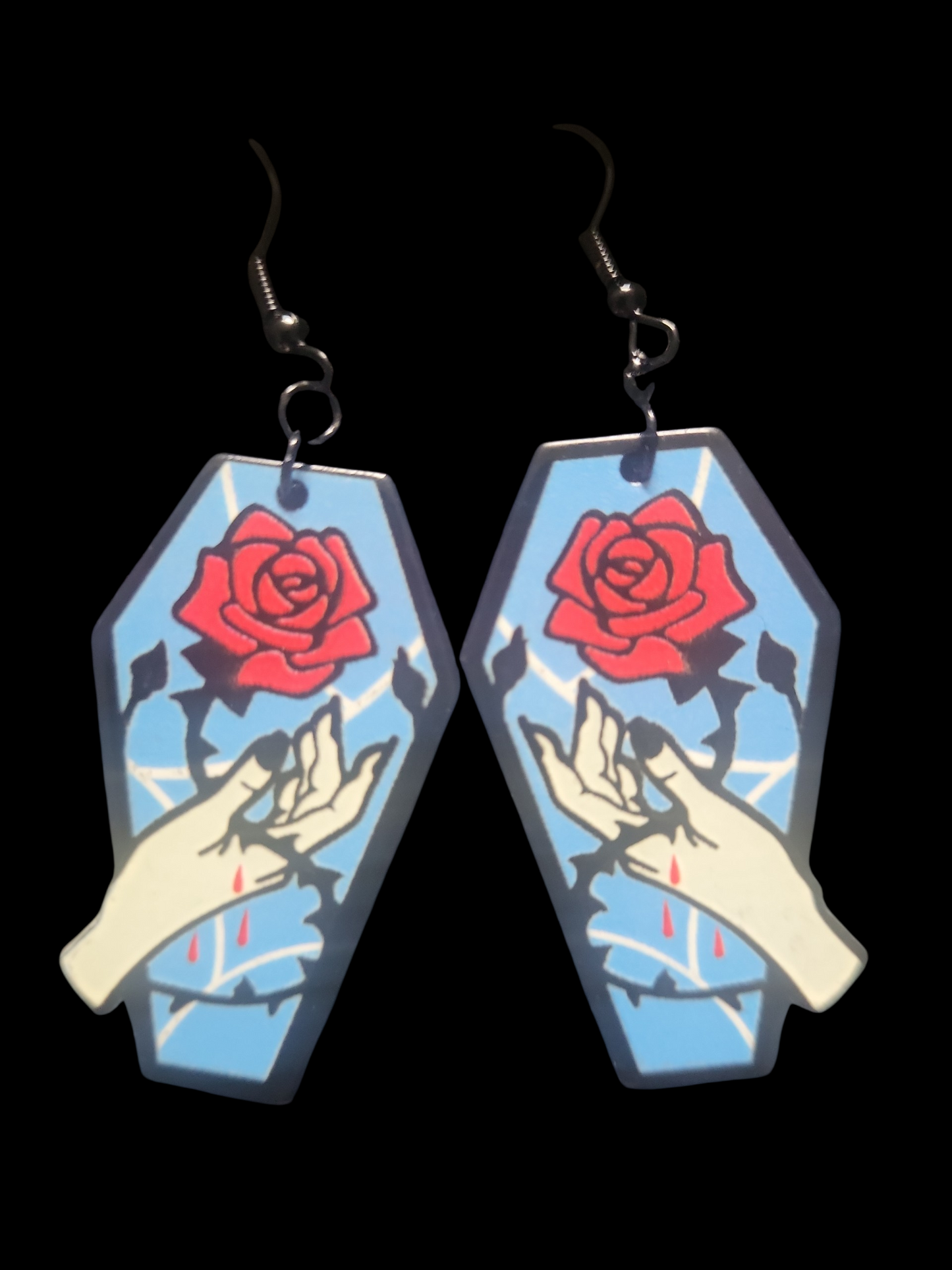 Mystical Coffin Earrings