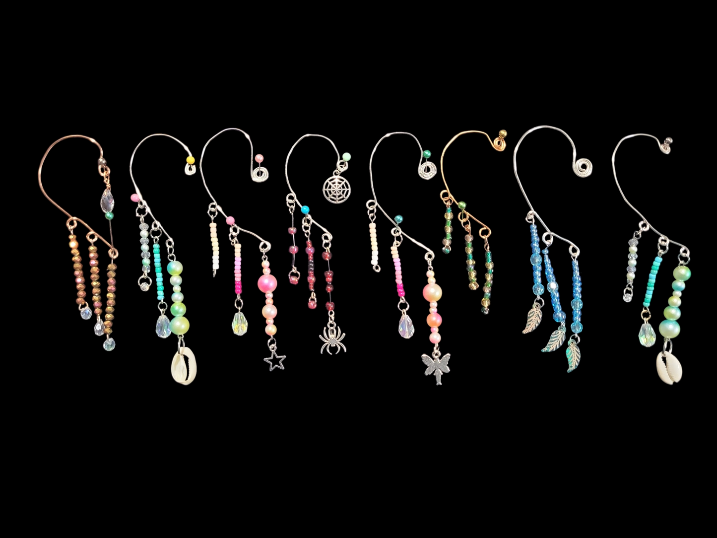 Wire Wrapped Earcuffs