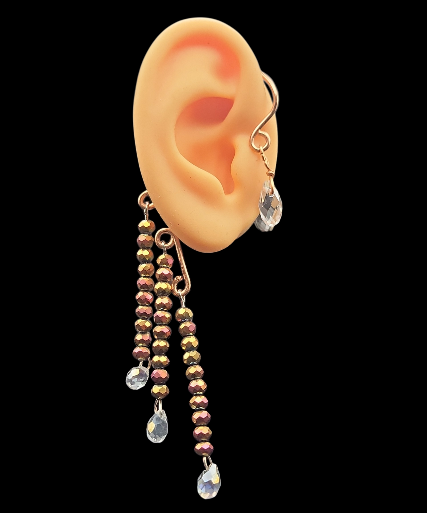 Wire Wrapped Earcuffs