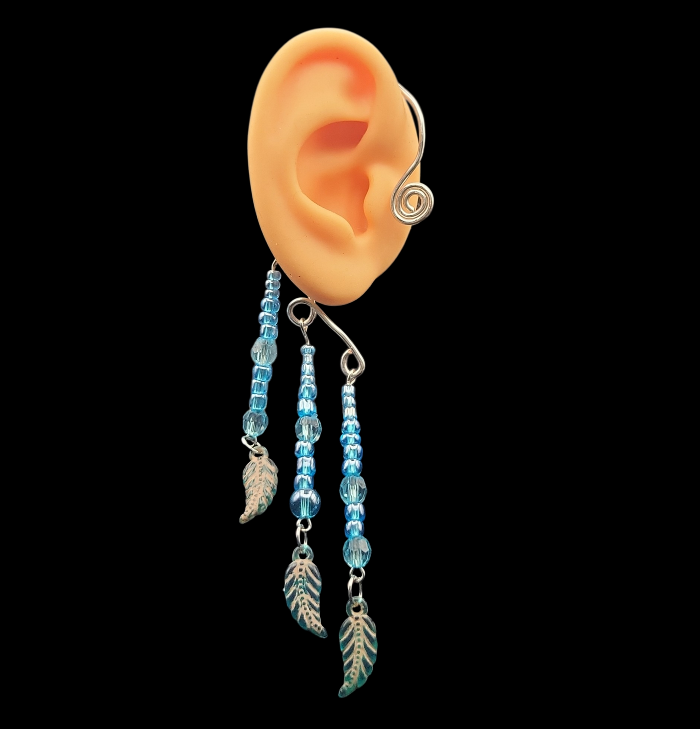 Wire Wrapped Earcuffs