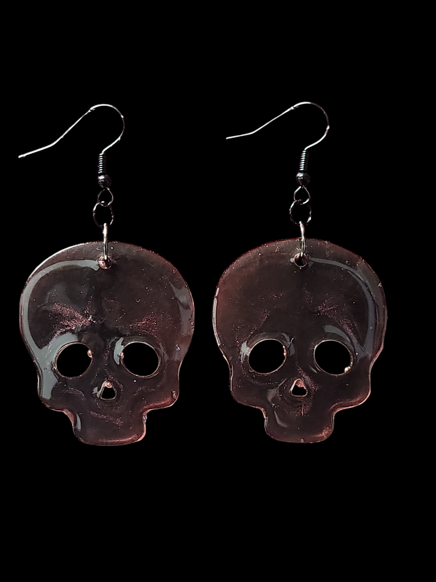 Resin Skull Earrings