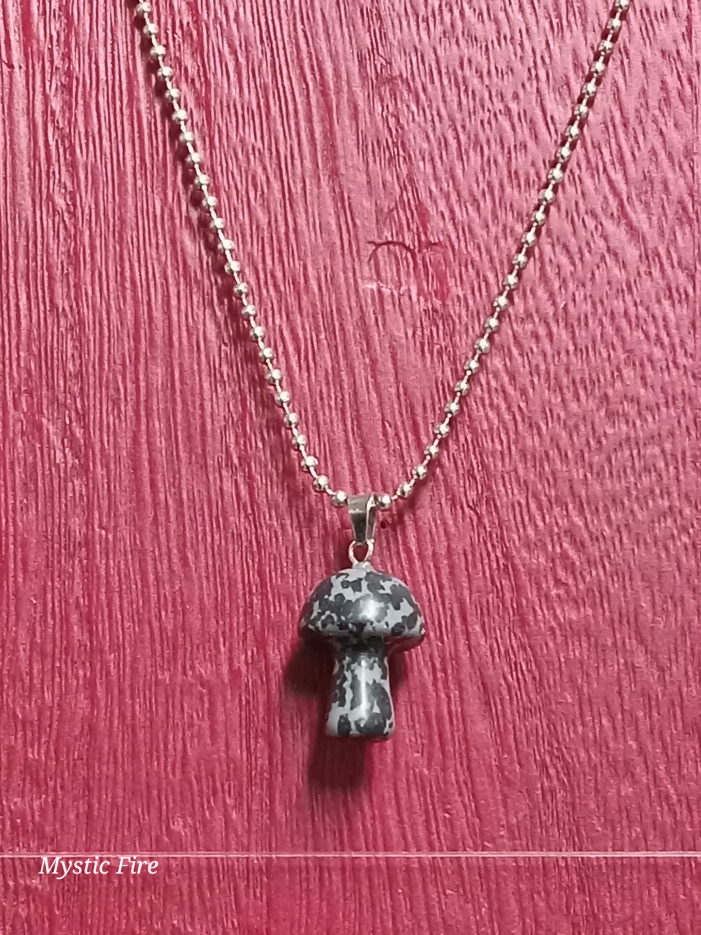 Mushroom Protection Necklace