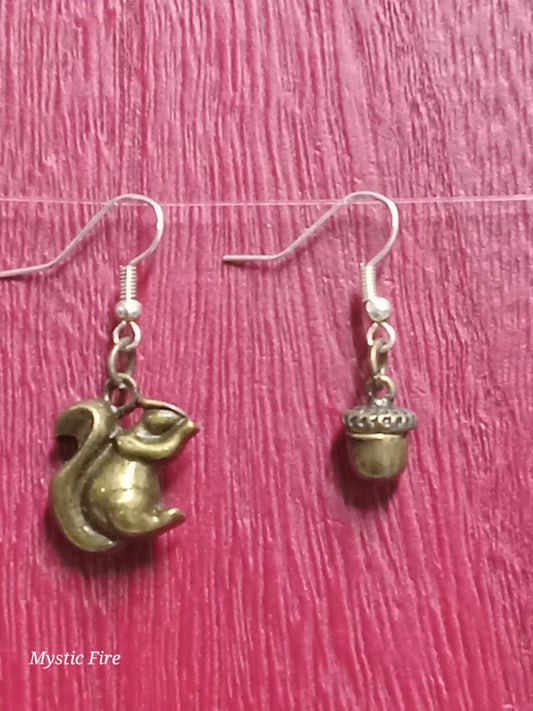 Squirrel Nut Earrings