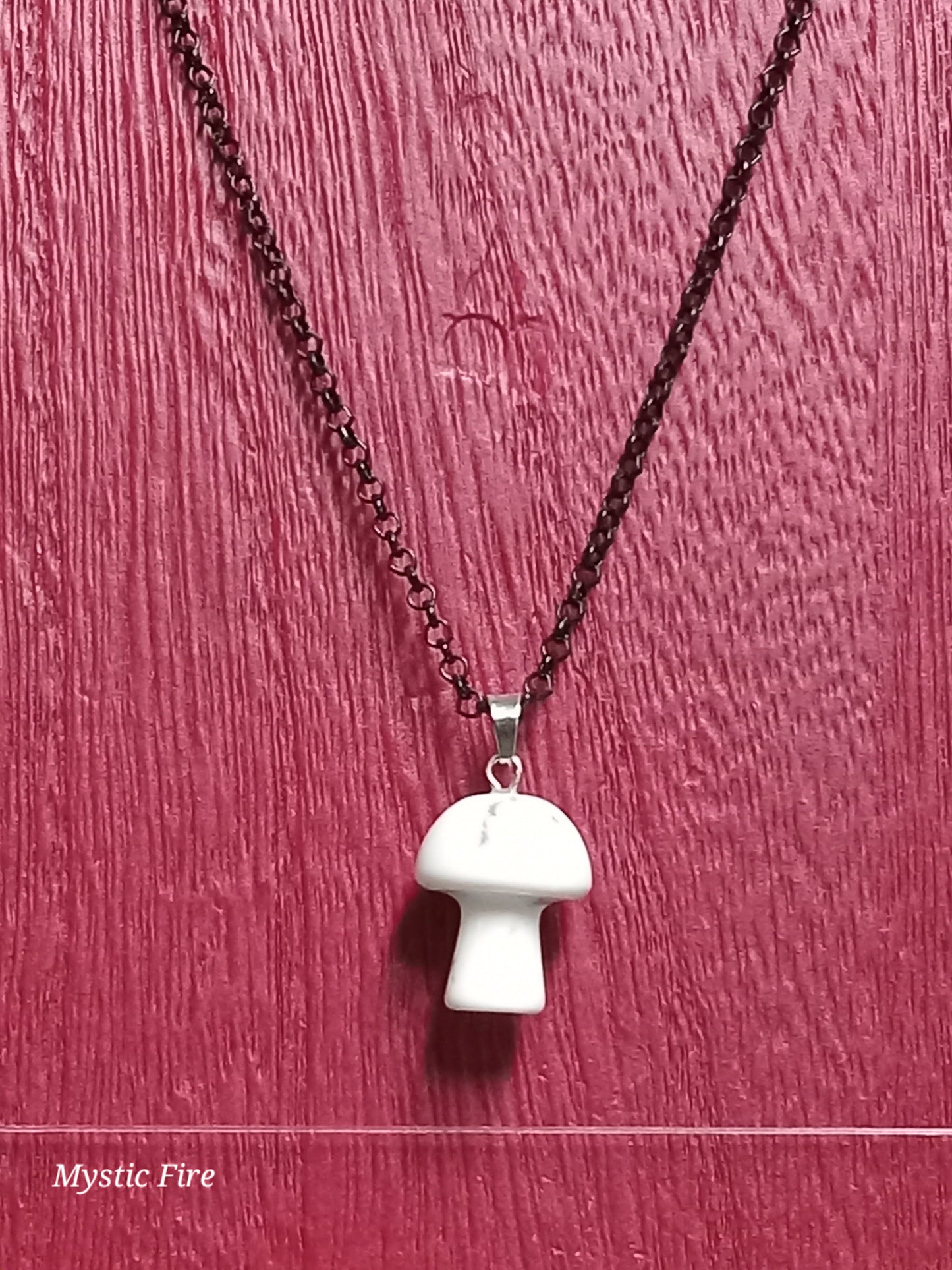 Mushroom Protection Necklace