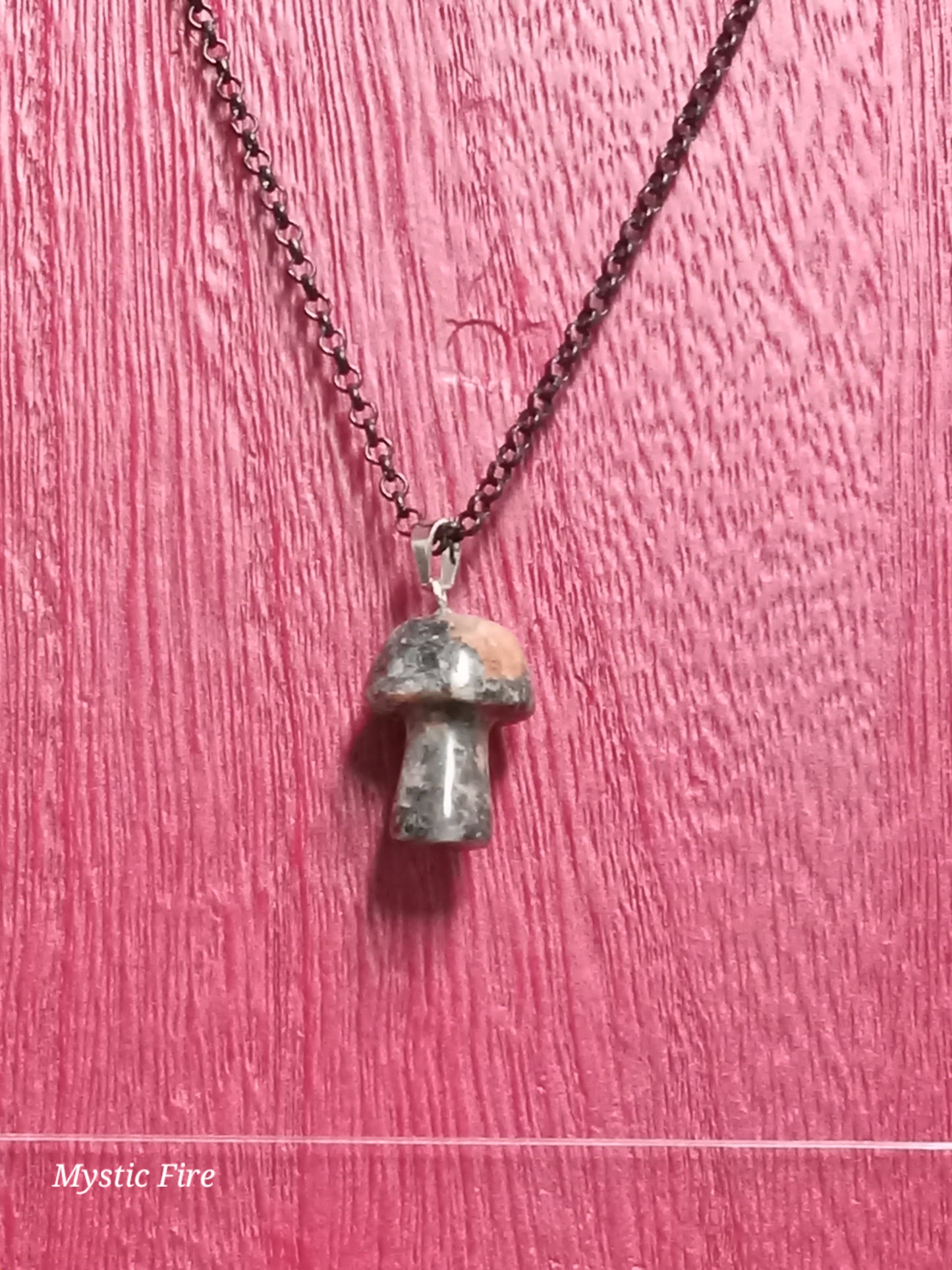 Mushroom Protection Necklace