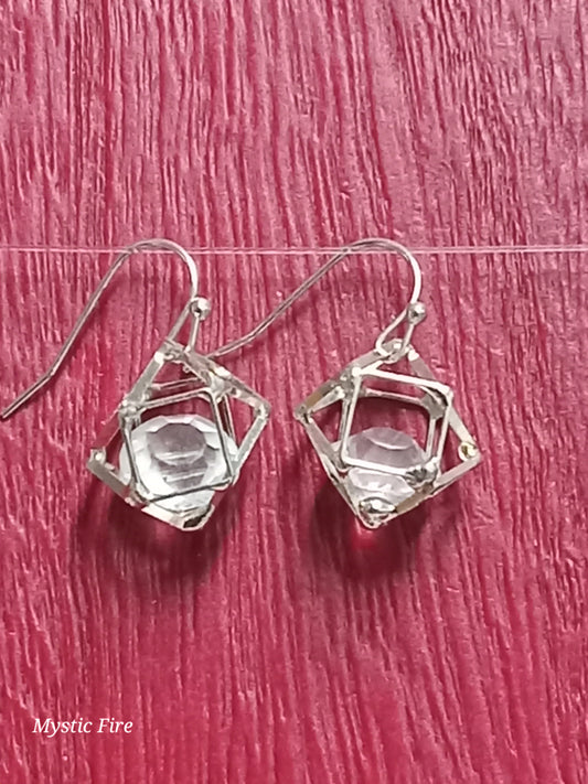 Geometric Secrets Earrings