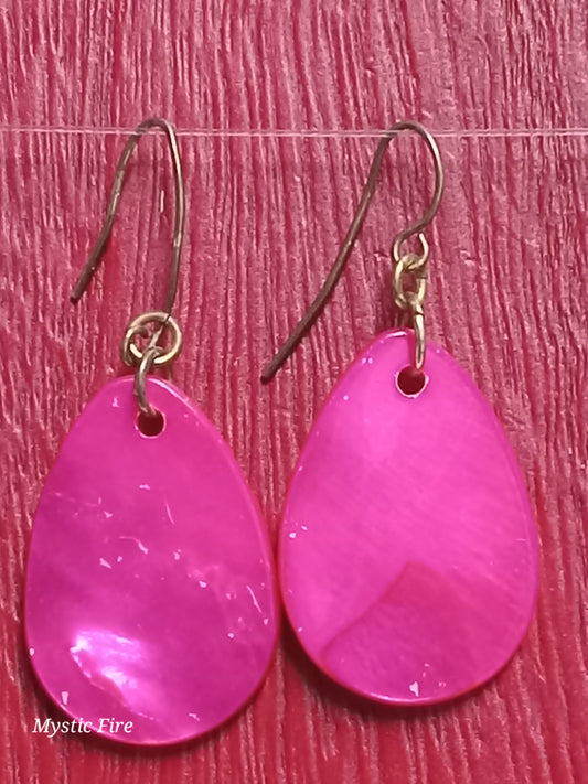 Pink Chips Earrings