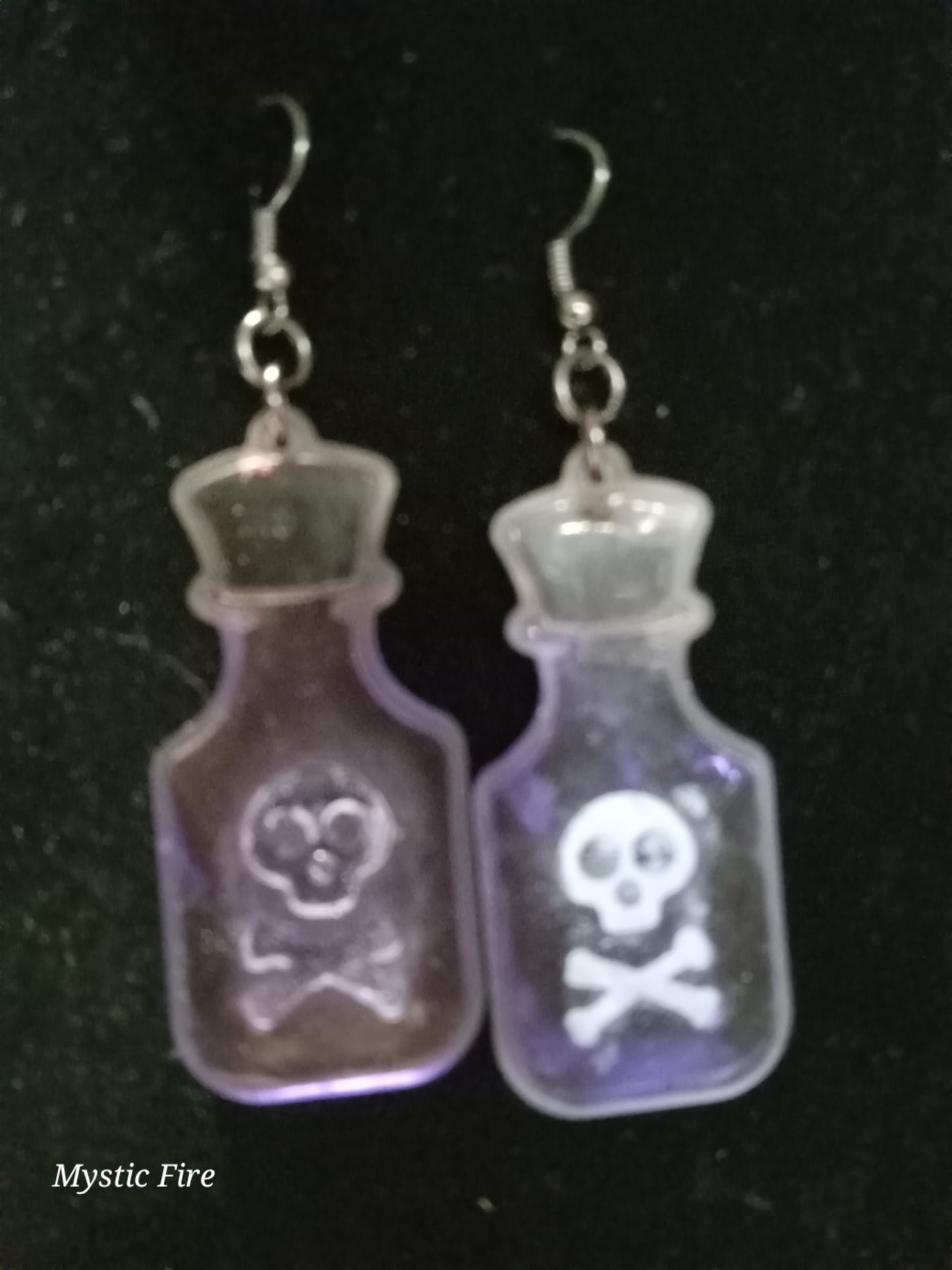 Resin Poison Earrings