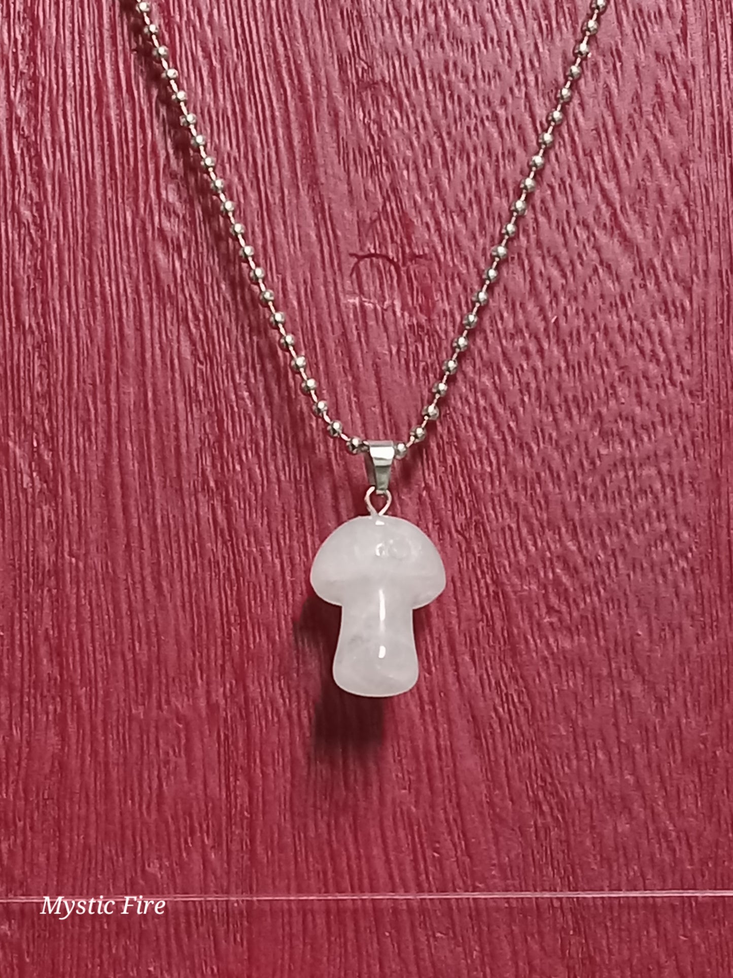 Mushroom Protection Necklace