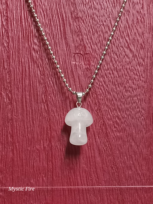 Mushroom Protection Necklace