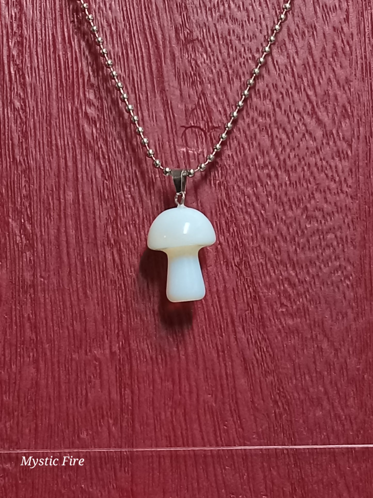 Mushroom Protection Necklace