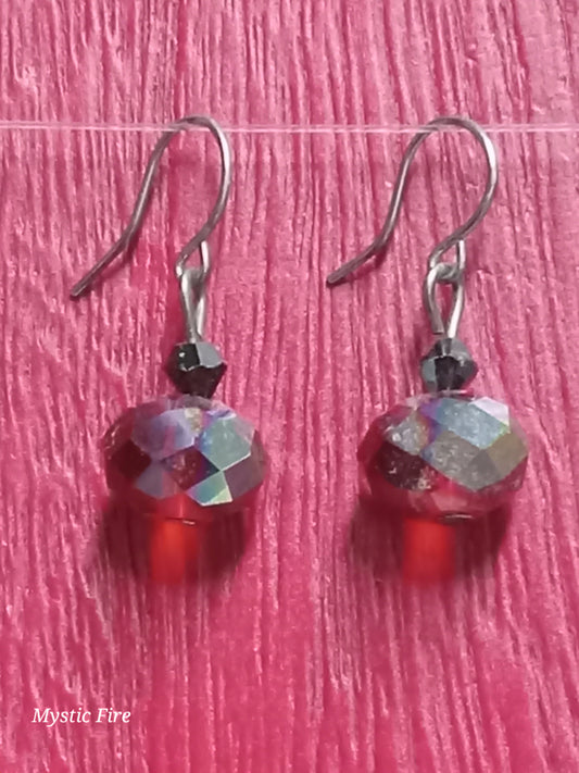 Ruby Rainbow Earrings