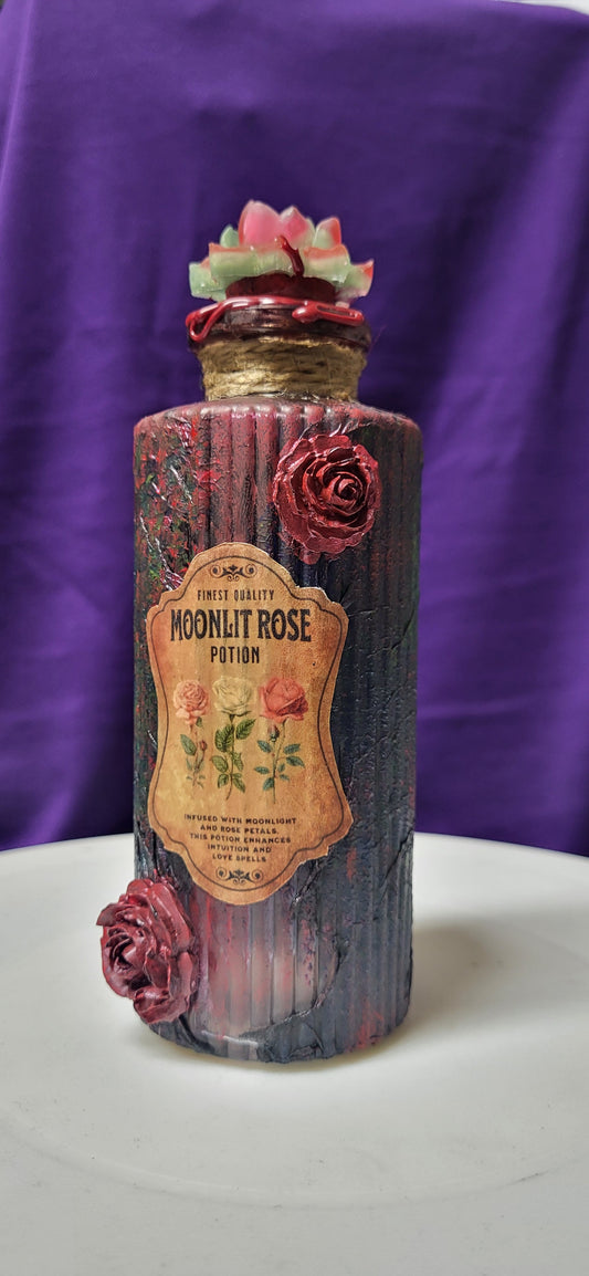 Moonlit Rose Bottle