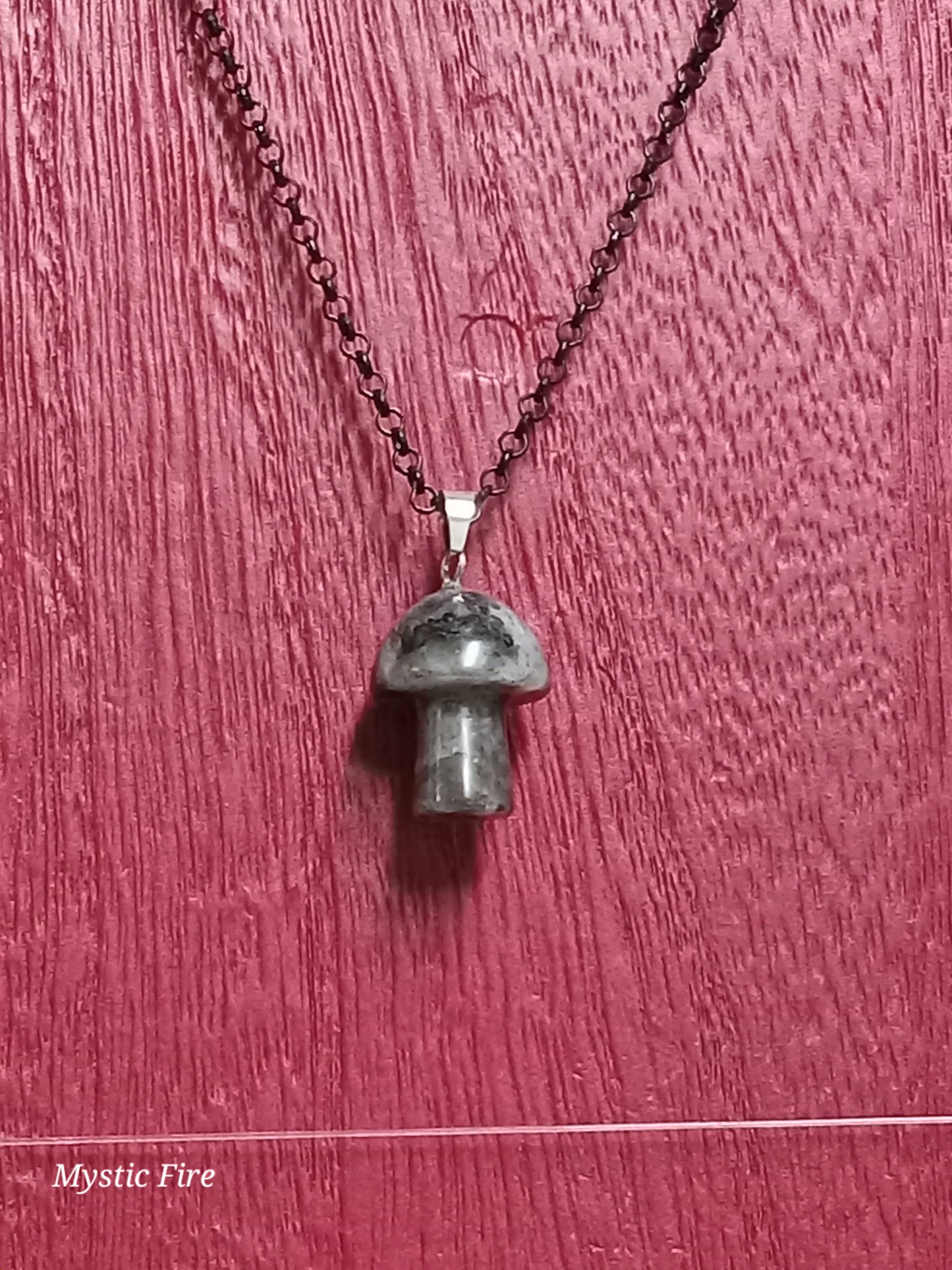 Mushroom Protection Necklace