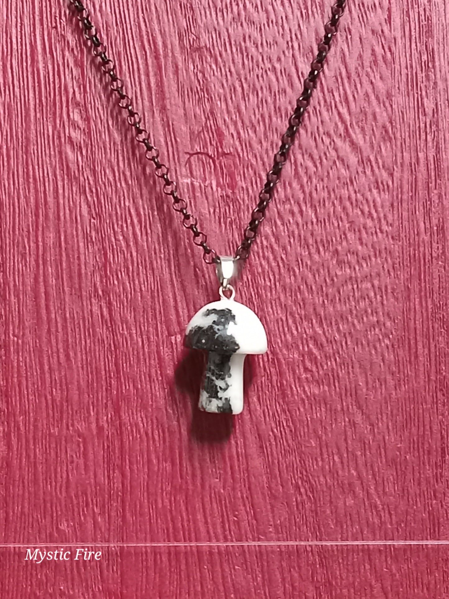 Mushroom Protection Necklace