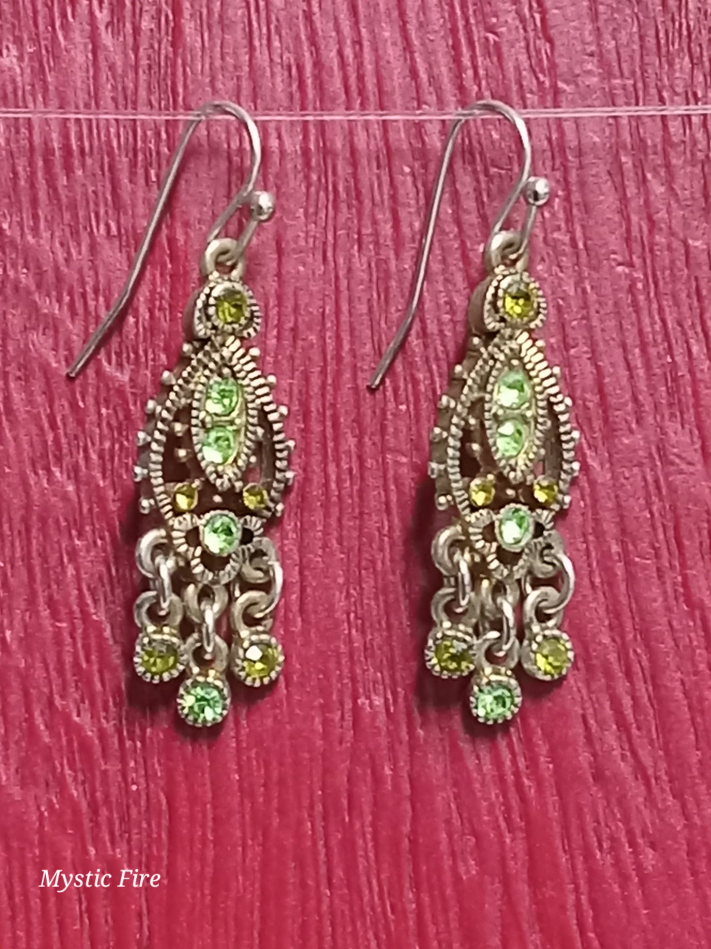 Sparkling Sage Earrings