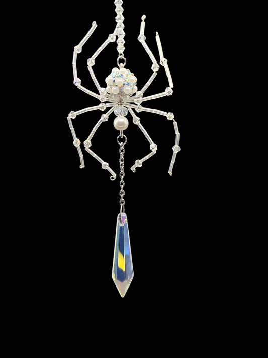 Pearl Spider Suncatcher